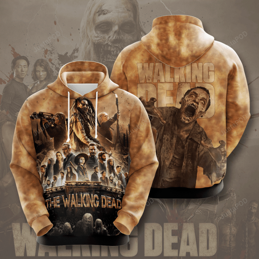 The Walking Dead Movie Character 3D Hoodie For Men For Women - 4e0a9df79a20 The Walking Dead Movie Character 3D Hoodie For Men For Women - 4e0a9df79a20
