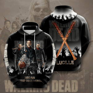 The Walking Dead ï¿½ Negan ï¿½ Lucille 3D Hoodie For Men For Women - fd9508cf5c4c