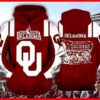 Theres Only One Oklahoma Sooners Pullover And Zippered Hoodies Custom 3D Graphic Printed 3D Hoodie All Over Print Hoodie For Men For Women - 5369ade29a45