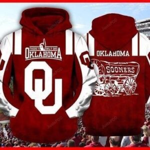Theres Only One Oklahoma Sooners Pullover And Zippered Hoodies Custom 3d Graphic Printed 3d Hoodie All Over Print Hoodie For Men For Women - 19e6afedf36a