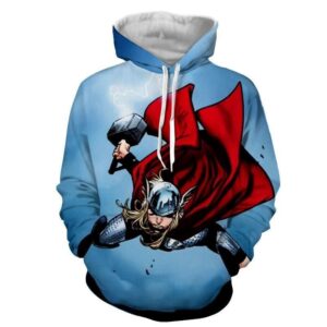 Thor 3D Hoodie For Men Women All Over 3D Printed Hoodies ï¿½ 3D Printed 3D Hoodie For Men Women All Over 3D Printed Hoodie ï¿½ Thor Attack - baeaa26a1574