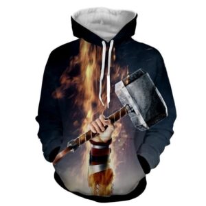 Thor 3D Hoodie For Men Women All Over 3D Printed Hoodies ï¿½ 3D Printed 3D Hoodie For Men Women All Over 3D Printed Hoodie ï¿½ Thor Mjolnir - e13c7ce464f6