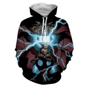 Thor 3D Hoodie For Men Women All Over 3D Printed Hoodies ï¿½ 3D Printed 3D Hoodie For Men Women All Over 3D Printed Hoodie ï¿½ Thunder Thor - 267b550d2bf6