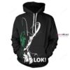 Thor Loki Odinson Black 3D Hoodie For Men Women All Over 3D Printed Hoodie - a54861d22ff7