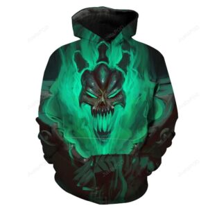 Thresh Face 3D Hoodie For Men Women All Over 3D Printed Hoodie ï¿½ League of Legends Thresh Clothes - 60982930e3f5