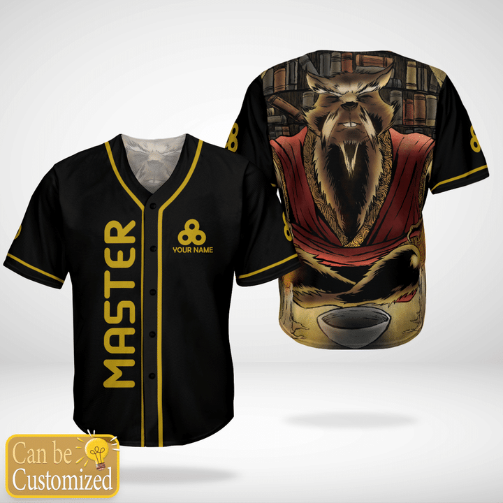 Tmnt Teenage Ninja Turltle Master Custom Name Baseball Jersey Shirt Tmnt Teenage Ninja Turltle Master Custom Name Baseball Jersey Shirt