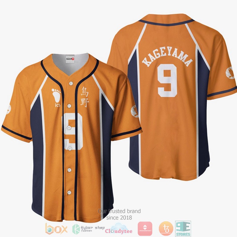 Tobio Kageyama Haikyuu Baseball Jersey Shirt Tobio Kageyama Haikyuu Baseball Jersey Shirt
