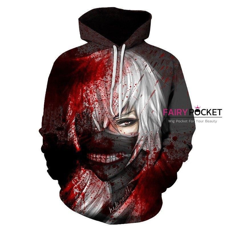 Tokyo Ghoul Ken Kaneki 3D Hoodie For Men Women All Over 3D Printed Hoodie - 701c98c571a6 Tokyo Ghoul Ken Kaneki 3D Hoodie For Men Women All Over 3D Printed Hoodie - 701c98c571a6