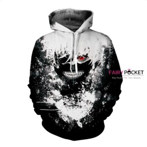 Tokyo Ghoul Ken Kaneki 3D Hoodie For Men Women All Over 3D Printed Hoodie ï¿½ A - 0ad20c381f2a