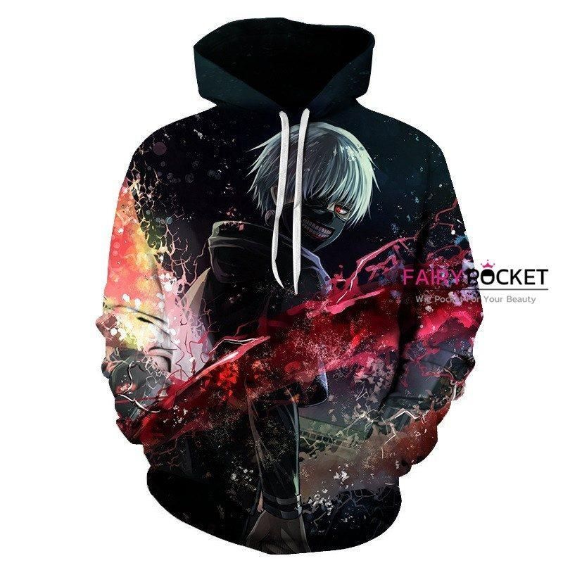Tokyo Ghoul Ken Kaneki 3D Hoodie For Men Women All Over 3D Printed Hoodie � F - a3ce09413eff Tokyo Ghoul Ken Kaneki 3D Hoodie For Men Women All Over 3D Printed Hoodie � F - a3ce09413eff