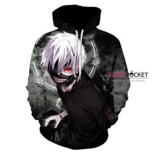 Tokyo Ghoul Ken Kaneki 3D Hoodie For Men Women All Over 3D Printed Hoodie ï¿½ J - 63d72b0c9f59