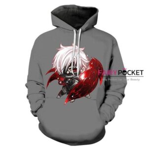 Tokyo Ghoul Ken Kaneki 3D Hoodie For Men Women All Over 3D Printed Hoodie ï¿½ O - c3b366ca63fe