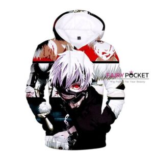 Tokyo Ghoul Ken Kaneki Black 3D Hoodie For Men Women All Over 3D Printed Hoodie ï¿½ B - 035749b9feee