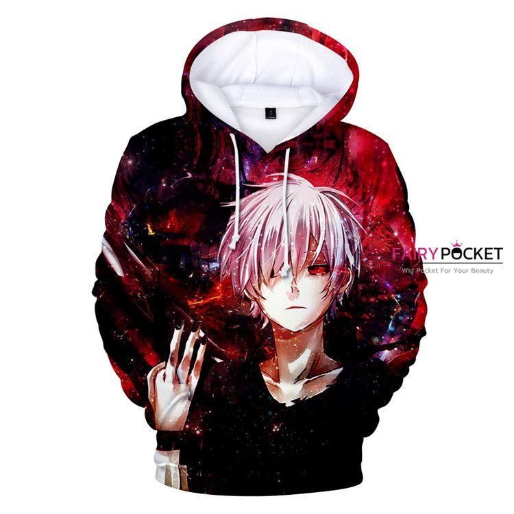 Tokyo Ghoul Ken Kaneki Red 3D Hoodie For Men Women All Over 3D Printed Hoodie - b85f54bb2cab Tokyo Ghoul Ken Kaneki Red 3D Hoodie For Men Women All Over 3D Printed Hoodie - b85f54bb2cab