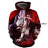 Tokyo Ghoul Ken Kaneki Rize Kamishiro 3D Hoodie For Men Women All Over 3D Printed Hoodie - 1b5b4e349b83