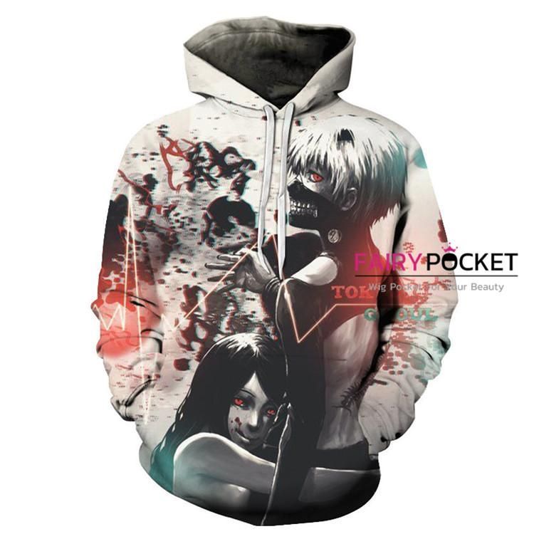 Tokyo Ghoul Ken Kaneki Rize Kamishiro 3D Hoodie For Men Women All Over 3D Printed Hoodie � B - 4e5e7b197c2e Tokyo Ghoul Ken Kaneki Rize Kamishiro 3D Hoodie For Men Women All Over 3D Printed Hoodie � B - 4e5e7b197c2e