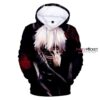 Tokyo Ghoul Ken Kaneki with Skeleton 3D Hoodie For Men Women All Over 3D Printed Hoodie - fa5ce4c693c2