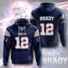 Tom Brady New England Patriots 3D Printed Hoodie/Zipper Hoodie - 6a3ef1124b59