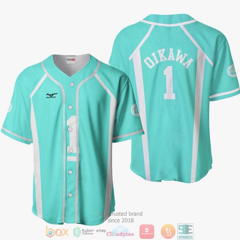 Tooru Oikawa Haikyuu Baseball Jersey Shirt Tooru Oikawa Haikyuu Baseball Jersey Shirt