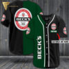 [Top-Selling] Custom Beck’S Beer Full Printing Baseball Jersey Shirt