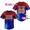 [Top-Selling] Custom Colorful Lynyrd Skynyrd Rock Band All Over Print Baseball Jersey