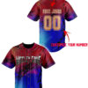 [Top-Selling] Custom Colorful Motley Crue Rock Band All Over Print Baseball Jersey