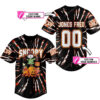 [Top-Selling] Custom Halloween Snoopy Movie Tie-Dye All Over Print Baseball Jersey