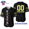 [Top-Selling] Custom Jack And Sally The Nightmare Before Christmas Full Printing Baseball Jersey