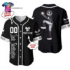 [Top-Selling] Custom Jack Skellington Playing Baseball Full Printing Baseball Jersey