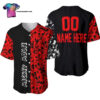 [Top-Selling] Custom Mickey Mouse Pattern Full Printing Baseball Jersey