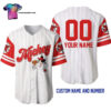 [Top-Selling] Custom Mickey Mouse Plays Baseball Full Printing Baseball Jersey