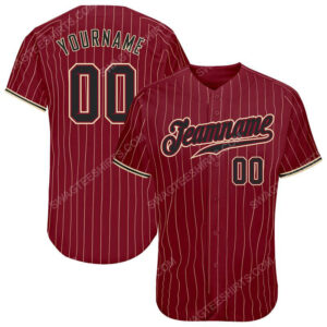 [Top-Selling] Custom Name The Alabama Crimson Tide Full Printed Baseball Jersey