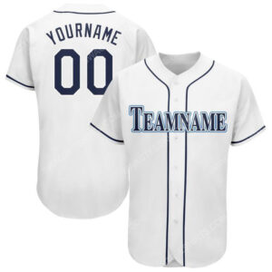[Top-Selling] Custom Name The Tampa Bay Rays Team Full Printed Baseball Jersey