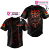 [Top-Selling] Custom Skull Slayer Rock Band All Over Print Baseball Jersey