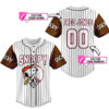 [Top-Selling] Custom Snoopy And Charlie Brown Full Print Baseball Jersey