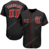 [Top-Selling] Custom Team Name Navy Gold Full Printed Baseball Jersey- Maria
