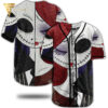 [Top-Selling] Halloween Jack And Sally Full Printing Baseball Jersey Shirt