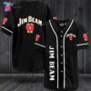[Top-Selling] Jim Beam Bourbon Whiskey All Over Print Baseball Jersey