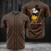 [Top-Selling] Louis Vuitton And Mickey Mouse Full Printed Baseball Jersey