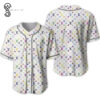 [Top-Selling] Louis Vuitton Monogram Colorful Full Printed Baseball Jersey