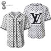 [Top-Selling] Louis Vuitton Symbol Black Version Full Print Baseball Jersey