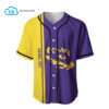[Top-Selling] Lsu Tigers Full Printing Baseball Jersey
