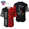 [Top-Selling] Mickey Mouse Pattern All Over Print Baseball Jersey