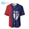 [Top-Selling] Penn Quakers Full Printing Baseball Jersey