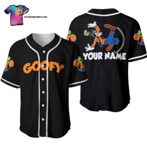 [Top-Selling] Personalized Funny Goofy Dog Full Printing Baseball Jersey