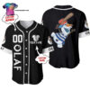 [Top-Selling] Personalized Olaf Frozen Playing Baseball Full Printing Baseball Jersey