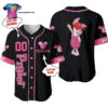 [Top-Selling] Personalized Piglet Winnie The Pooh Playing Baseball Full Printing Baseball Jersey