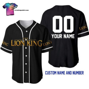 [Top-Selling] Personalized The Lion King Full Printing Baseball Jersey