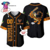 [Top-Selling] Personalized Tigger Winnie The Pooh Playing Baseball Full Printing Baseball Jersey