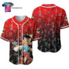 [Top-Selling] Pinocchio Pattern Full Printing Baseball Jersey